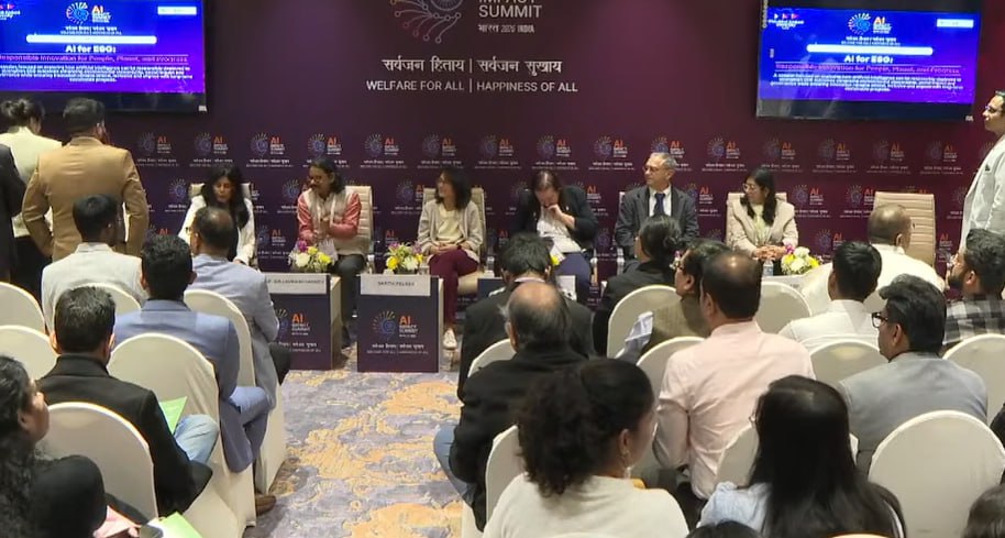 AI for ESG Panel Discussion at India–AI Impact Summit 2026